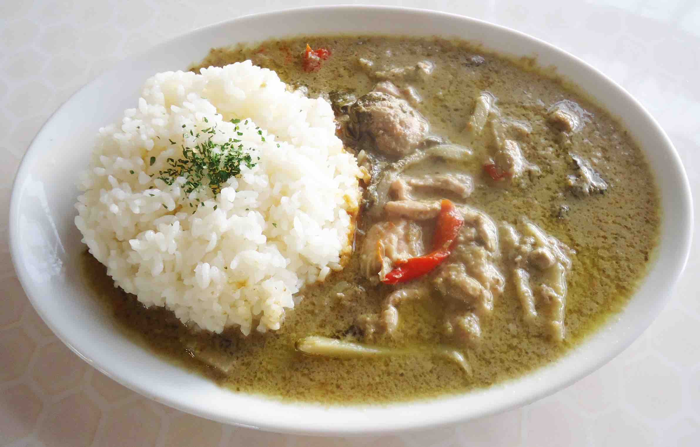 Chicken Green Curry